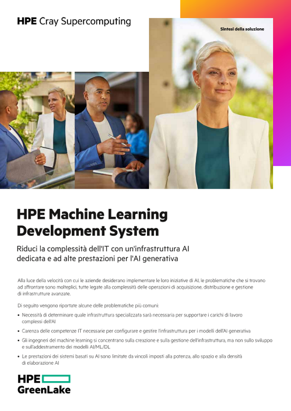 HPE Machine Learning Development System thumbnail