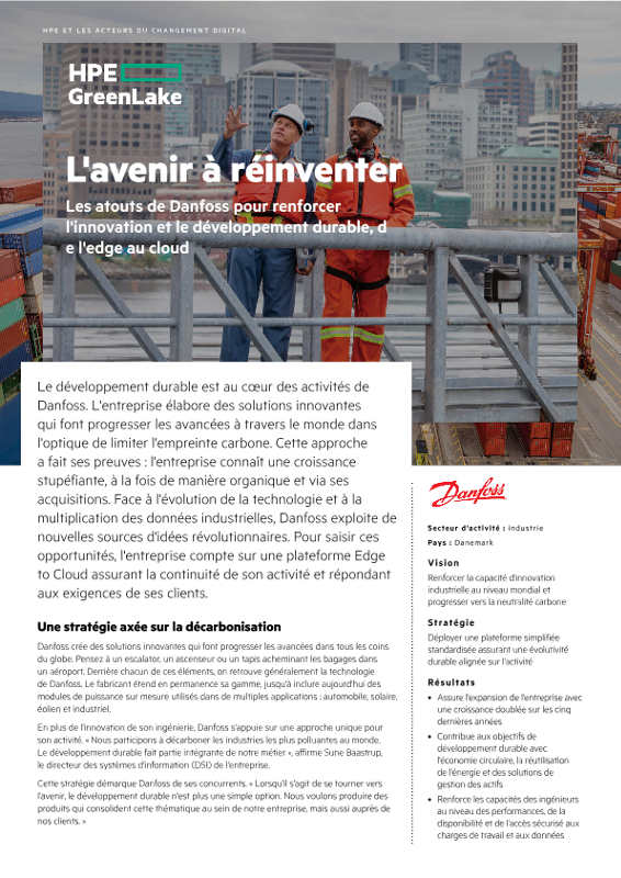 L’avenir à réinventer – Danfoss thumbnail