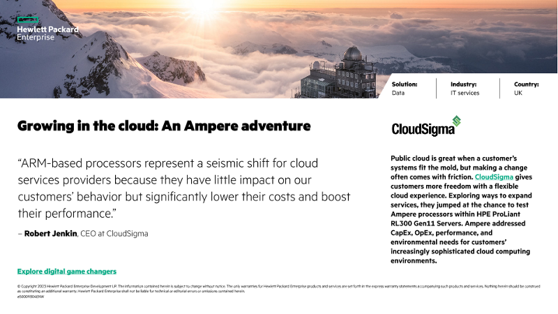 Growing in the cloud – An Ampere adventure – CloudSigma thumbnail