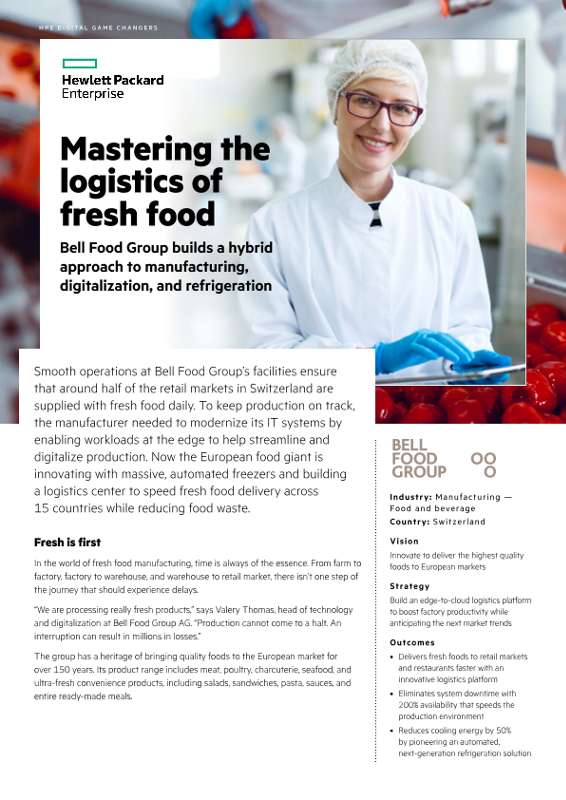Mastering the logistics of fresh food – Bell Food Group AG thumbnail