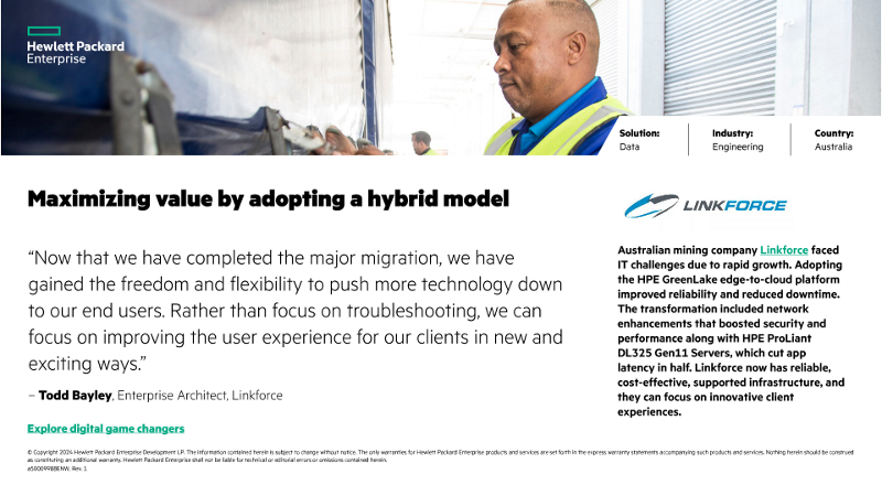 Maximizing value by adopting a hybrid model – Linkforce thumbnail