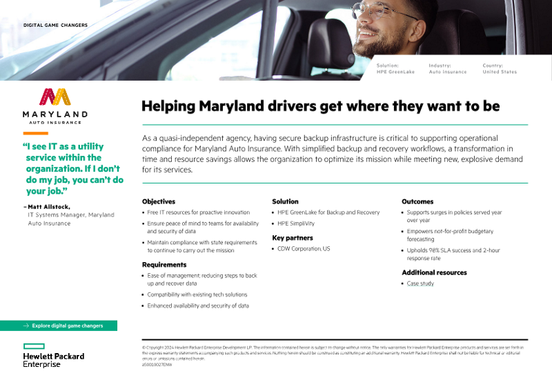 Helping Maryland drivers get where they want to be – Maryland Auto Insurance - Success Summary thumbnail