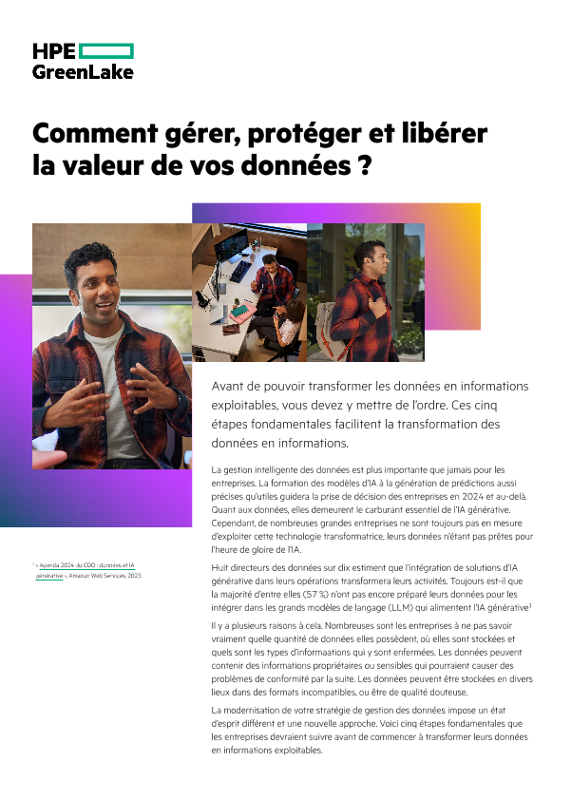 Comment gérer, protéger et libérer la valeur de vos données ? thumbnail