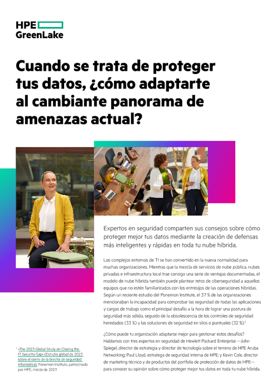 Cuando se trata de proteger tus datos, ¿cómo adaptarte al cambiante panorama de amenazas actual? thumbnail