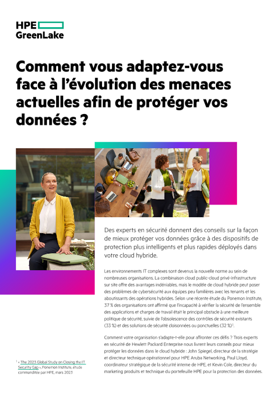 Comment vous adaptez-vous face à l’évolution des menaces actuelles afin de protéger vos données ? thumbnail