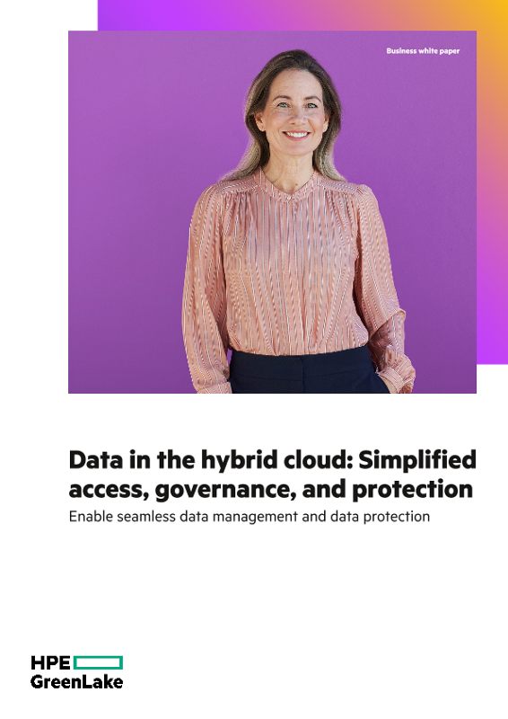 Data in the hybrid cloud – Simplified access, governance, and protection thumbnail
