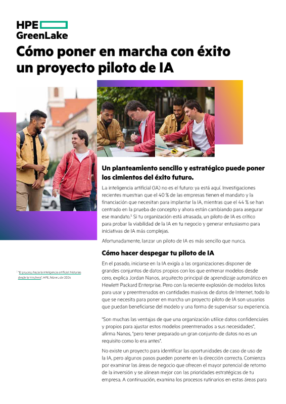 Cómo poner en marcha con éxito un proyecto piloto de IA thumbnail