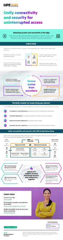 Unify connectivity and security for uninterrupted access thumbnail