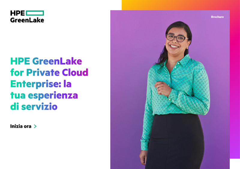 HPE GreenLake for Private Cloud Enterprise: la tua esperienza di servizio thumbnail