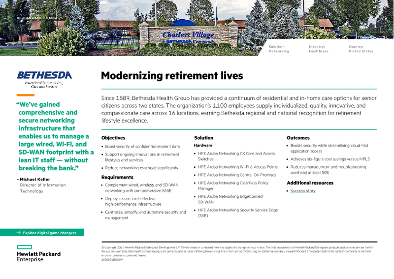 Modernizing retirement lives – Bethesda thumbnail