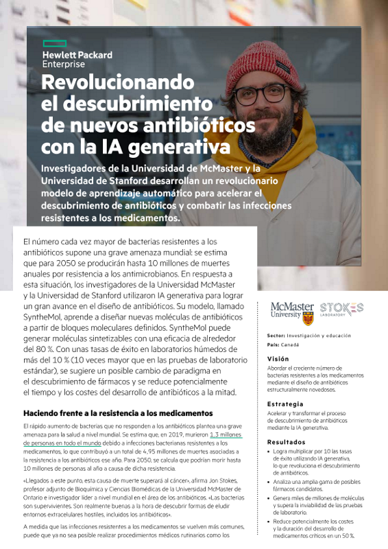 Revolucionando el descubrimiento de nuevos antibióticos con la IA generativa – Universidad McMaster thumbnail