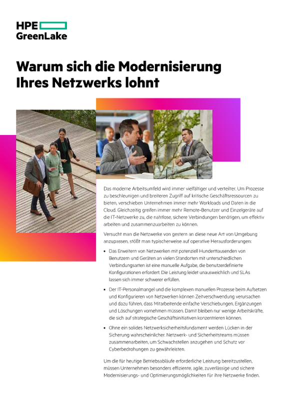 Warum sich die Modernisierung Ihres Netzwerks lohnt thumbnail