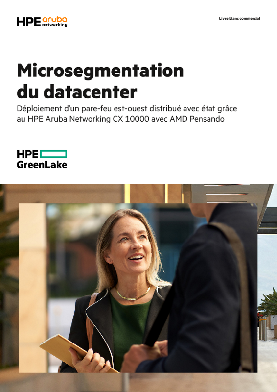 Déploiement d’un pare-feu est-ouest distribué et à états avec le HPE HPE Aruba Networking Networking CX 10000 avec AMD Pensando thumbnail