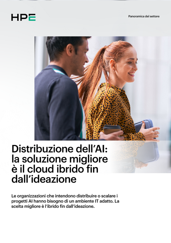 Distribuzione dell’AI: la soluzione migliore è il cloud ibrido fin dall'ideazione thumbnail
