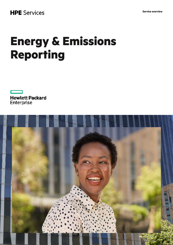 HPE Complete Care Service – Energy and Emissions Reporting