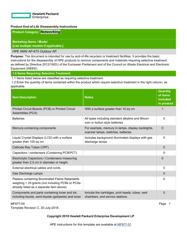 HPE Aruba Networking AP-675 thumbnail