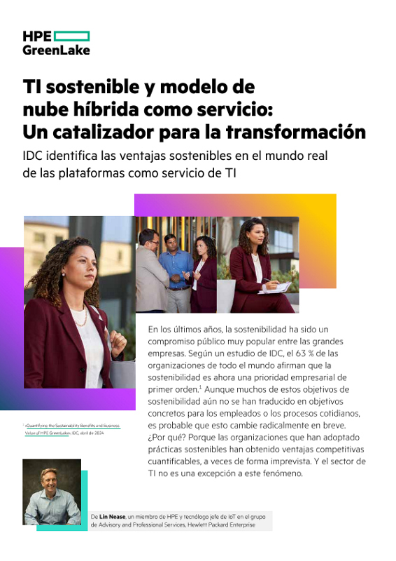 TI sostenible y modelo de nube híbrida como servicio: un catalizador para la transformación thumbnail