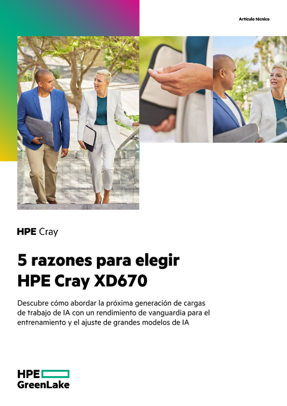 5 razones para elegir HPE Cray XD670 thumbnail
