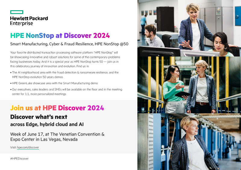 HPE NonStop at Discover 2024 thumbnail