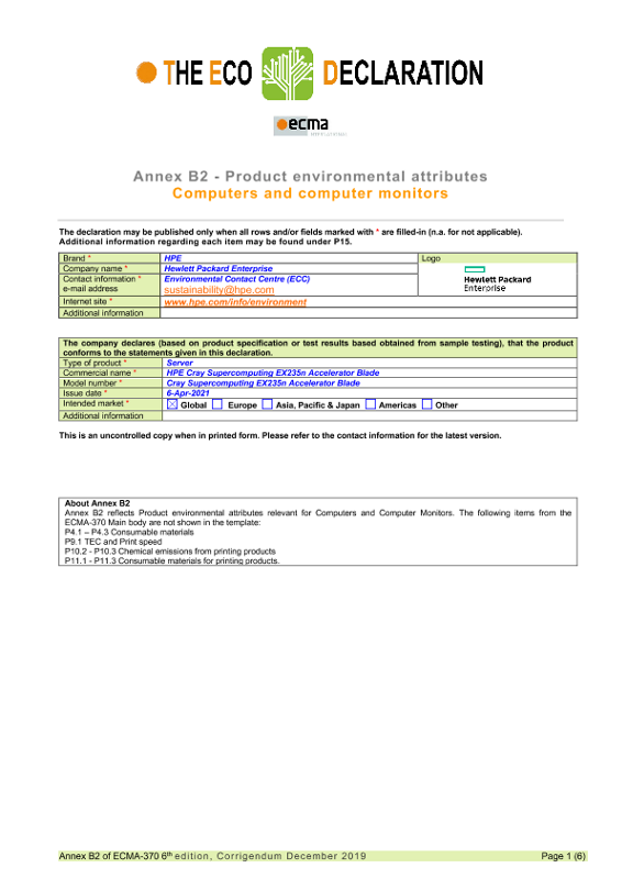 HPE Cray Supercomputing EX235n Accelerator Blade thumbnail