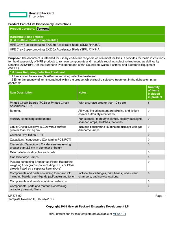 HPE Cray Supercomputing EX235n_EX235a_Accelerator Blade thumbnail