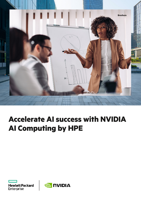 Accelerate AI success with NVIDIA AI Computing by HPE thumbnail