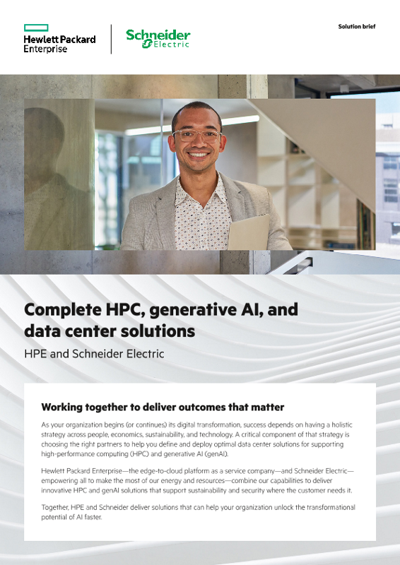 Complete HPC, generative AI, and data center solutions thumbnail