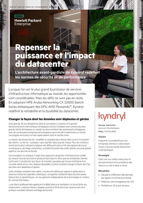 Repenser la puissance et l’impact du datacenter - Kyndryl thumbnail