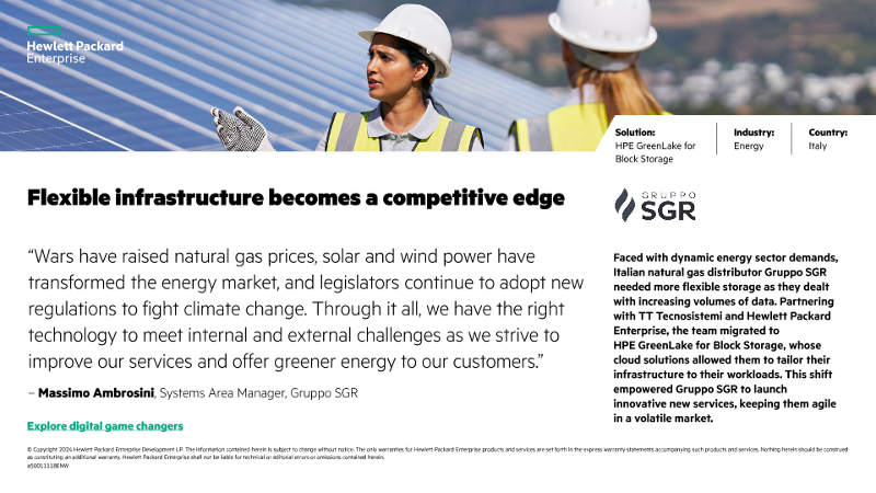 Flexible infrastructure becomes a competitive edge – Gruppo SGR thumbnail
