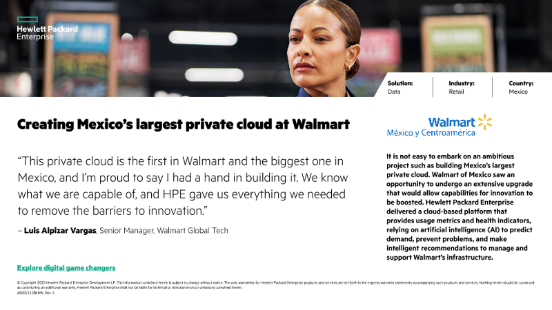 Creating Mexico’s largest private cloud at Walmart – Walmart Global Tech thumbnail