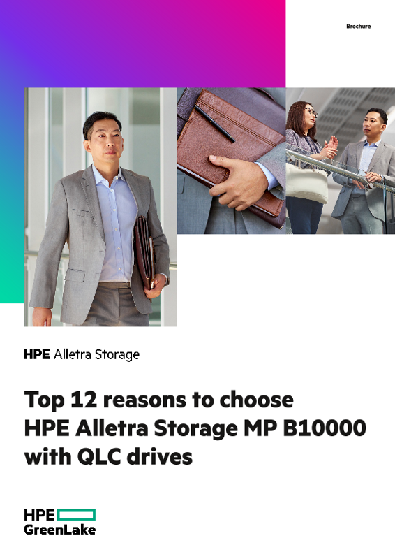 Top 12 reasons to choose HPE Alletra Storage MP B10000 with QLC drives thumbnail