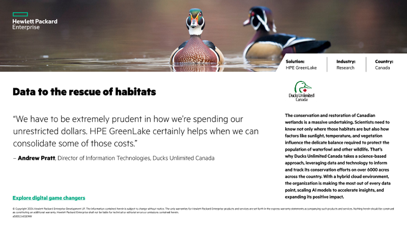 Data to the rescue of habitats – Ducks Unlimited Canada thumbnail