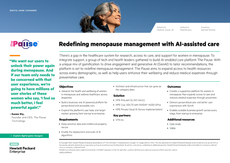 Redefining menopause management with AI-assisted care – The Pause Technology thumbnail