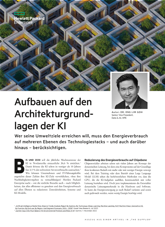 Aufbauen auf den Architekturgrundlagen der KI – ein Artikel von The Doppler thumbnail