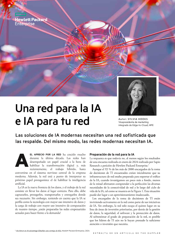 Una red para la IA e IA para tu red. Un artículo de The Doppler thumbnail