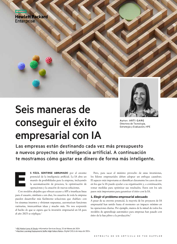 Seis maneras de conseguir el éxito empresarial con IA: un artículo de The Doppler thumbnail