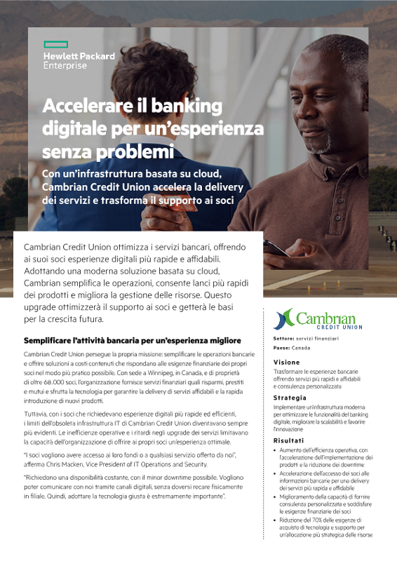 Accelerare il banking digitale per un'esperienza senza problemi – Cambrian Credit Union thumbnail