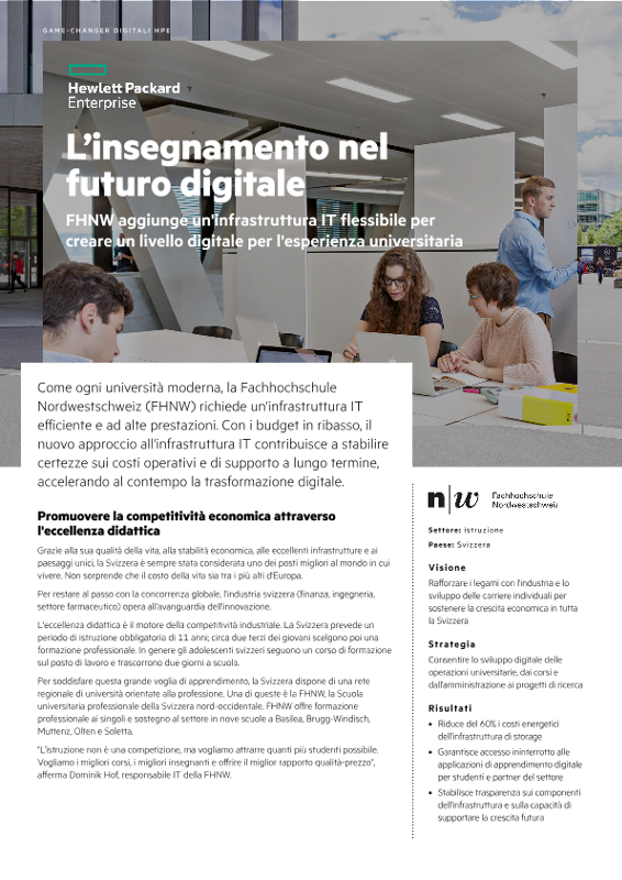 L’insegnamento nel futuro digitale - Fachhochschule Nordwestschweiz (FHNW) thumbnail