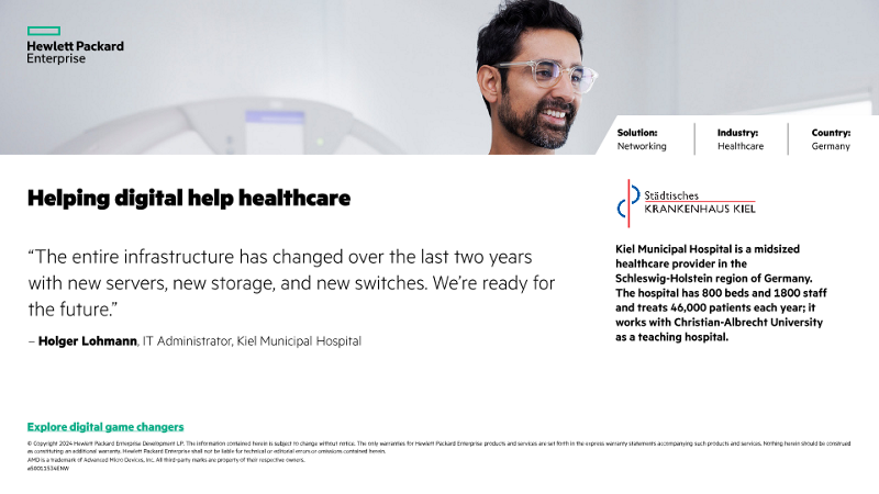 Helping digital help healthcare – Kiel Municipal Hospital thumbnail