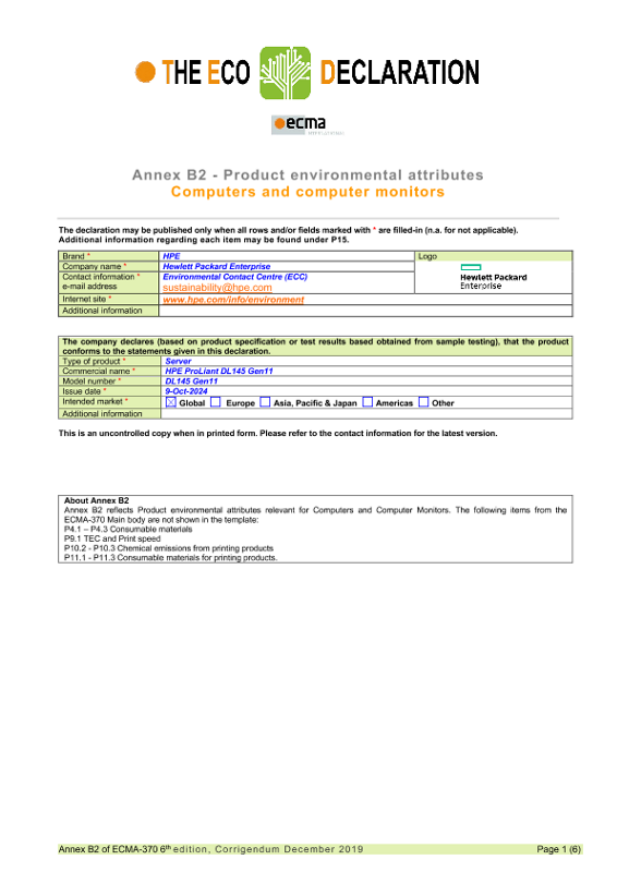 HPE Proliant DL145 Gen11 thumbnail