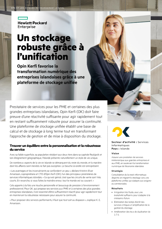 Un stockage robuste grâce à l’unification – Opin Kerfi thumbnail