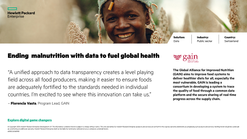 Ending malnutrition with data to fuel global health – Global Alliance for Improved Nutrition thumbnail