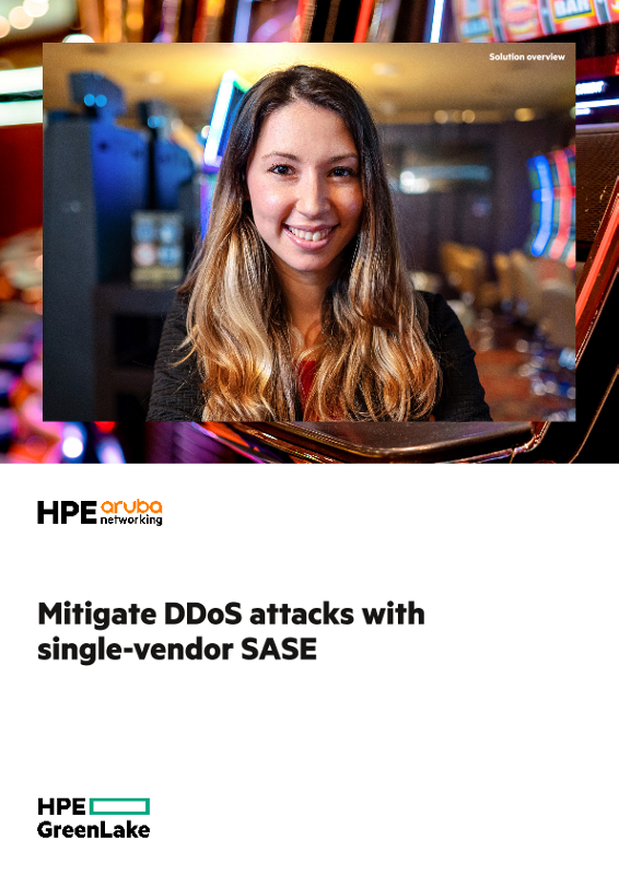 Mitigate DDoS attacks with single-vendor SASE thumbnail