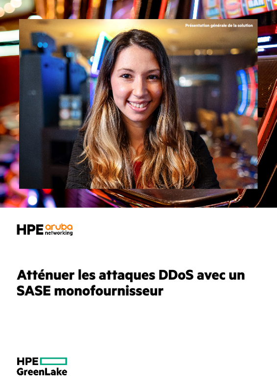 Atténuer les attaques DDoS avec un SASE monofournisseur thumbnail