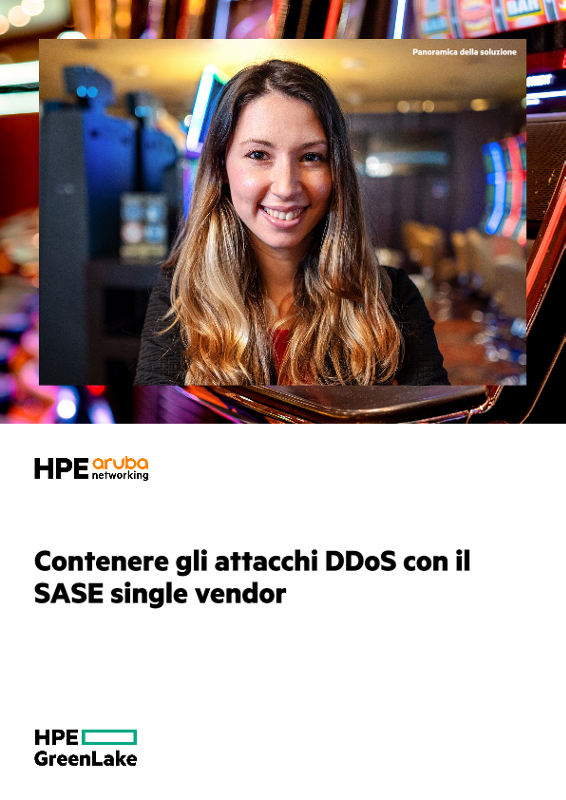 Contenere gli attacchi DDoS con il SASE single vendor thumbnail