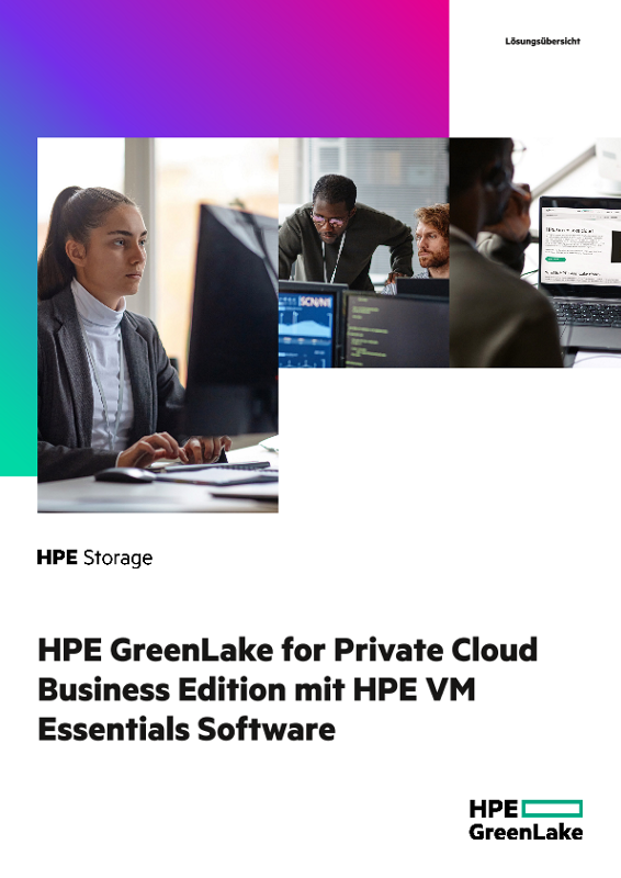 HPE GreenLake for Private Cloud Business Edition mit HPE VM Essentials Software thumbnail