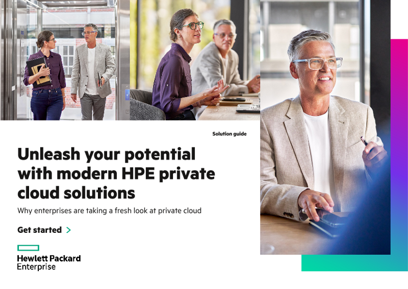 Unleash your potential with modern HPE private cloud solutions thumbnail