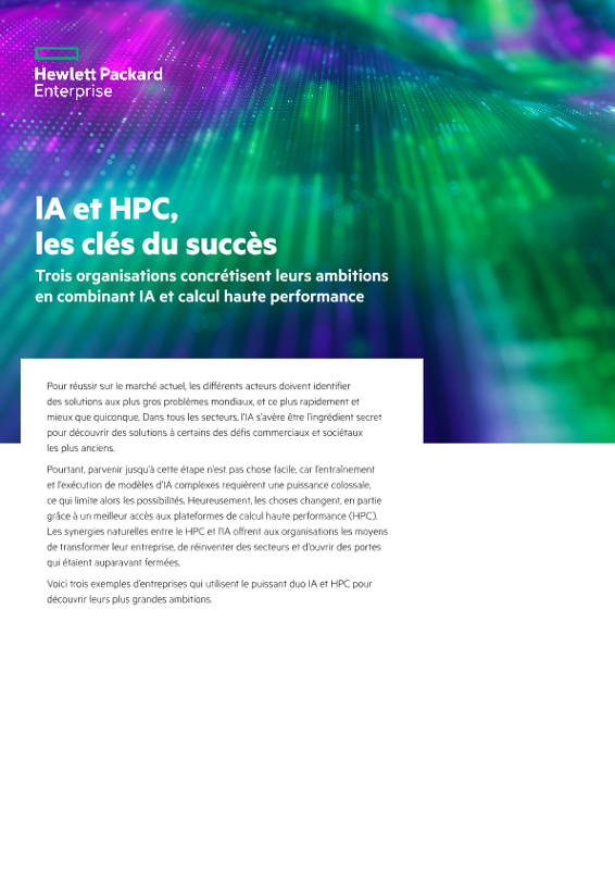 lA et HPC, les clés du succès thumbnail