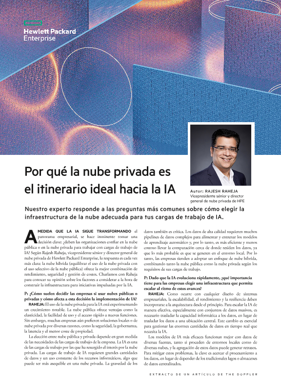Por qué la nube privada es el itinerario ideal hacia la IA: un artículo de The Doppler thumbnail