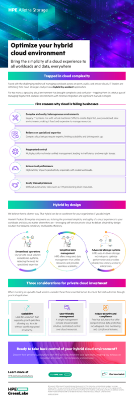 Optimize your hybrid cloud environment – Bring the simplicity of a cloud experience to all workloads and data, everywhere thumbnail